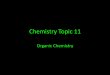 Chemistry Topic 11