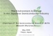 The Environment Activities in the Japanese Semiconductor 