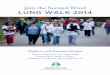 Join the Second Wind LUNG WALK 2014