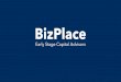 BizPlace English Brochure - Aiutiamo le aziende innovative 