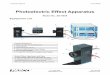 Photoelectric Effect Apparatus Manual