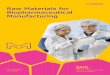 Raw Materials for Biopharmaceutical Manufacturing