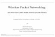 Wireless Packet Networking