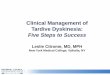Clinical Management of Tardive Dyskinesia