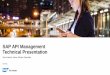 SAP API Management Technical Presentation