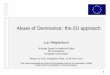 Abuse of Dominance: the EU approach