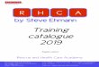 Training catalogue 2019 - RHCA