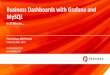 Business Dashboards with Grafana and MySQL