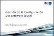 Gestión de la Configuración Del Software (SCM)