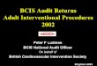 BCIS Audit Returns Adult Interventional Procedures 2002
