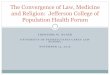 The Convergence of Law, Medicine and Religion: Jefferson 