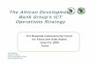 The African Development Bank Group’s ICT Operations Strategy