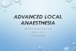 Advanced Local Anaesthesia