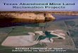 Texas Abandoned Mine Land Reclamation Projects