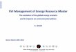 XVI Management of Energy Resource Master