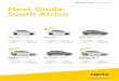 HERTZ SOUTH AFRICA FLEET GUIDE 2021 Fleet Guide: South Africa