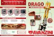 Technical data sheet for Drago burner DRAGO