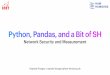 Python, Pandas, and a Bit of SH