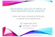 MEASURING QUALITY IN INITIAL IN TEACHER EDUCATION (MQUITE)