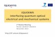 iQUOEMS Interfacing quantum optical electrical and 