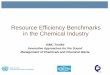 Resource Efficiency Benchmarks in the Chemical Industry