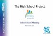 The High School Project - ic-BOARD