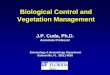 Biological Control and Vegetation Management