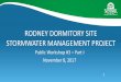 RODNEY DORMITORY SITE STORMWATER MANAGEMENT …