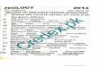 Zoology XI Past Papers 2014