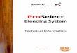 Resene ProSelect Blending System - Technical Information