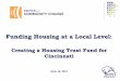 Funding Housing at a Local Level