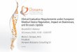 Clinical Evaluation Requirements under European Medical 