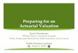 Preparing for an Actuarial Valuation - Mass.gov