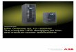 Three-phase UPS system DPA UPScale ST 10 – 200 kW The 