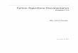 Python Algorithms Documentation