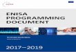 ENISA PROGRAMMING DOCUMENT