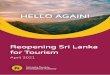 Reopening Sri Lanka for Tourism - Sri Lanka Tourism
