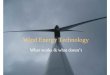 Wind Turbine Technology - Aerostudents