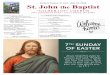 SEVENTH SUNDAY OF LENT AY St John the Baptist