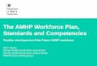 The AMHP Workforce Plan, Standards and Competencies