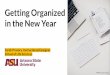 Getting Organized in the New Year - Staff Council | ASU 