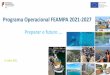 Programa Operacional FEAMPA 2021-2027