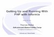 Getting Up and Running With PHP with Informix