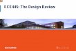 ECE445: The Design Review ECE Main Slide