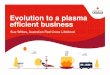 Evolution to a plasma efficient business