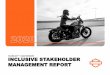 INCLUSIVE STAKEHOLDER MANAGEMENT REPORT