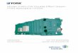 YHAU-CW Double Effect Steam-Fired Absorption Chiller (Form 