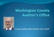 County Auditor John Hutzler, CIA, CGAP