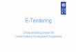 E-Tendering - Procurement Notices