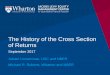 The History of the Cross Section of Returns